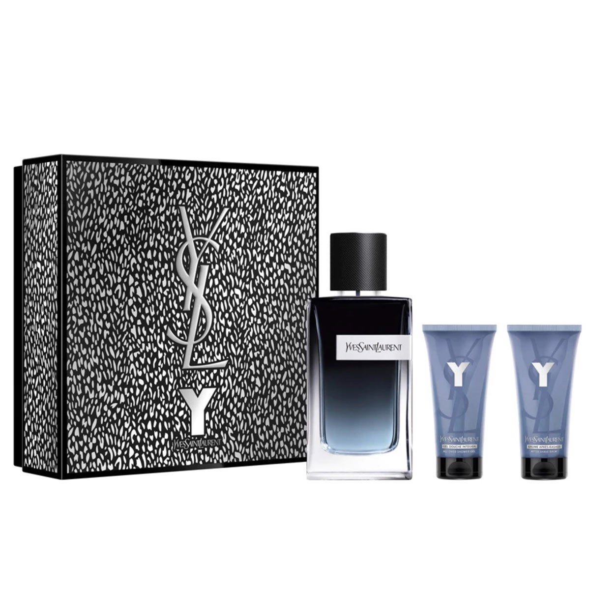 Gift Set Yves Saint Laurent Y Eau de Parfum 3pcs ( EDP 100ml & Shower Gel 50ml & After Shave Balm 50ml