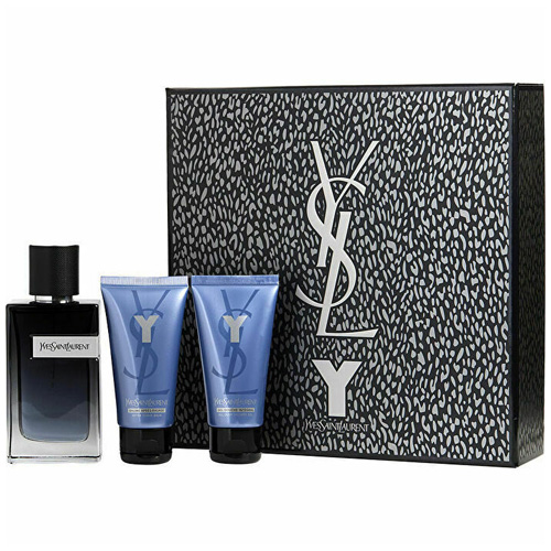 Gift Set Yves Saint Laurent Y Eau de Parfum 3pcs ( EDP 100ml & Shower Gel 50ml & After Shave Balm 50ml