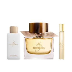Gift Set My Burberry 3pcs ( EDP 90ml + Body Lotion Dưỡng Da 75ml + EDP 7,5ml )
